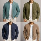 Men's casual suede jacket