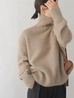 Cashmere turtleneck sweater