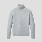 Ribbed Turtleneck Sweater