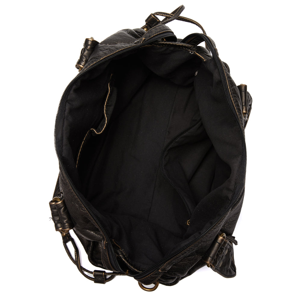 Vintage Style PU Leather Handbag