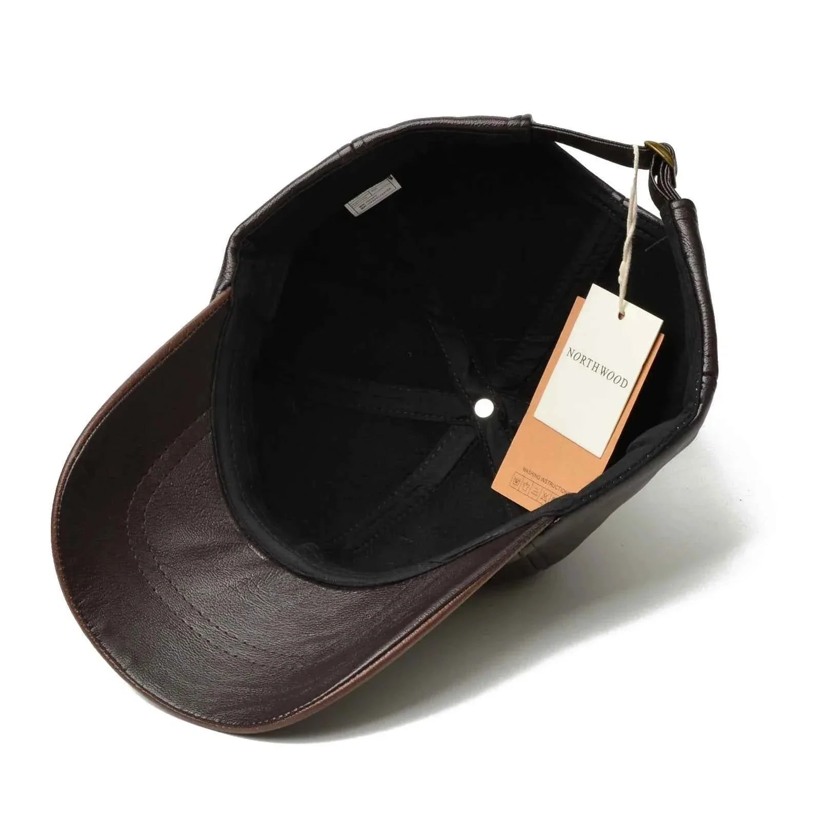 Genuine Leather Cap