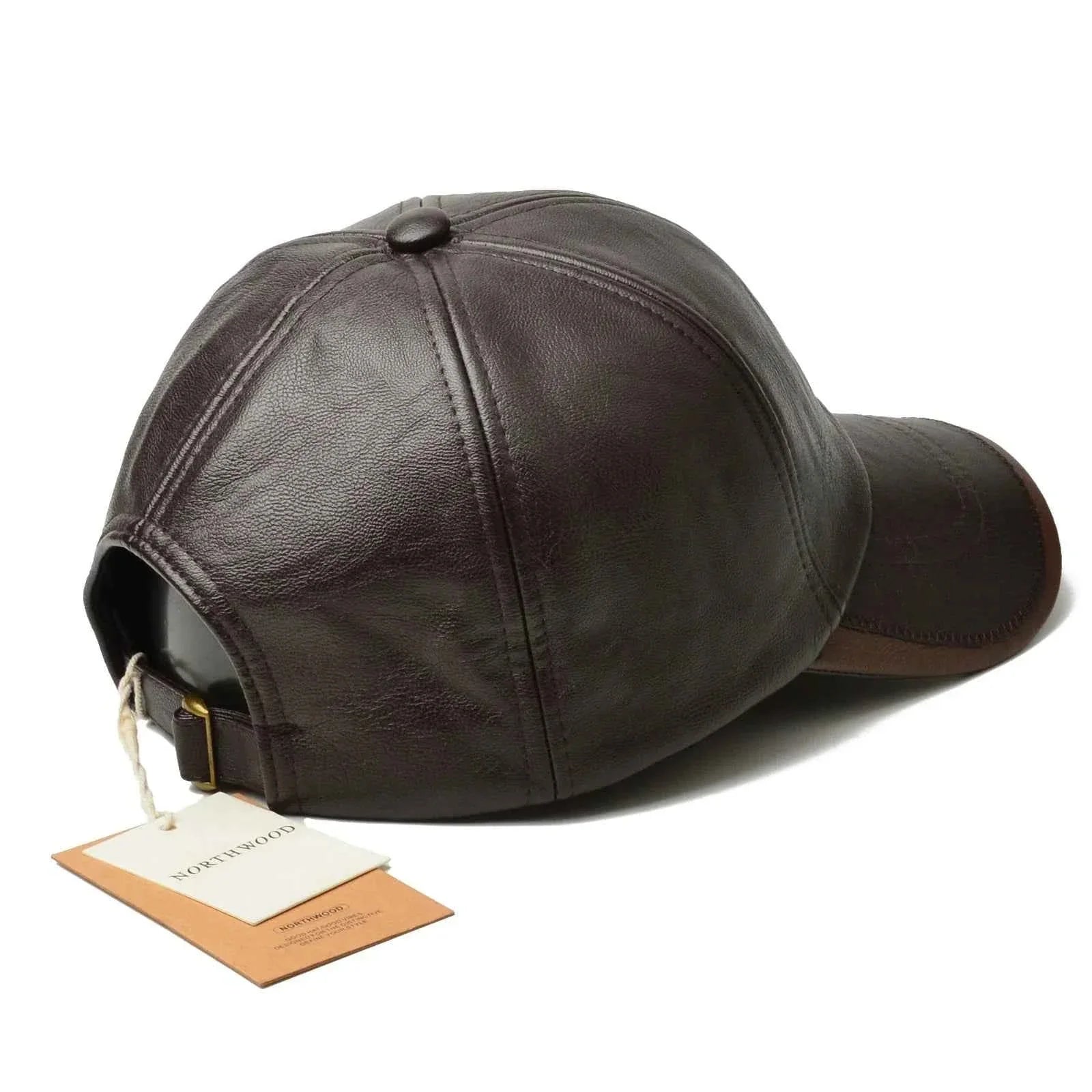 Genuine Leather Cap