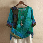 Women's Blouse | Vintage Floral Print