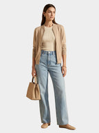 Wide Leg Cropped Jeans