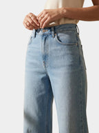 Wide Leg Cropped Jeans