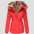 Women's Hooded Warm Lined Winter Jacket