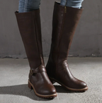 Stylish women's boots featuring a removable footbed and shock-absorbing sole, designed for comfortable everyday wear. 6
