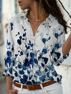 Women's long sleeve blouse designed for versatile office and casual wear, featuring a stylish cut and comfortable fabric. 9