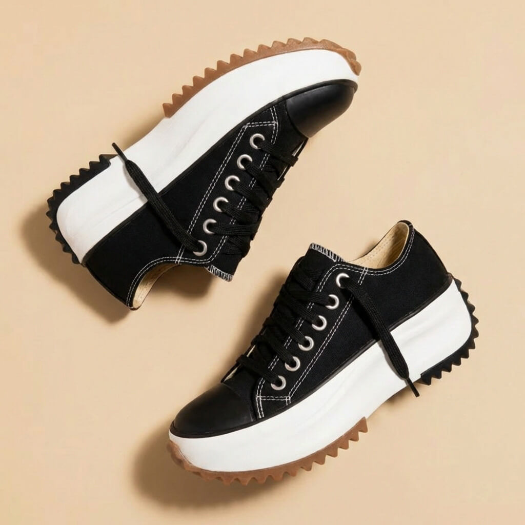 Canvas Platform Sneaker