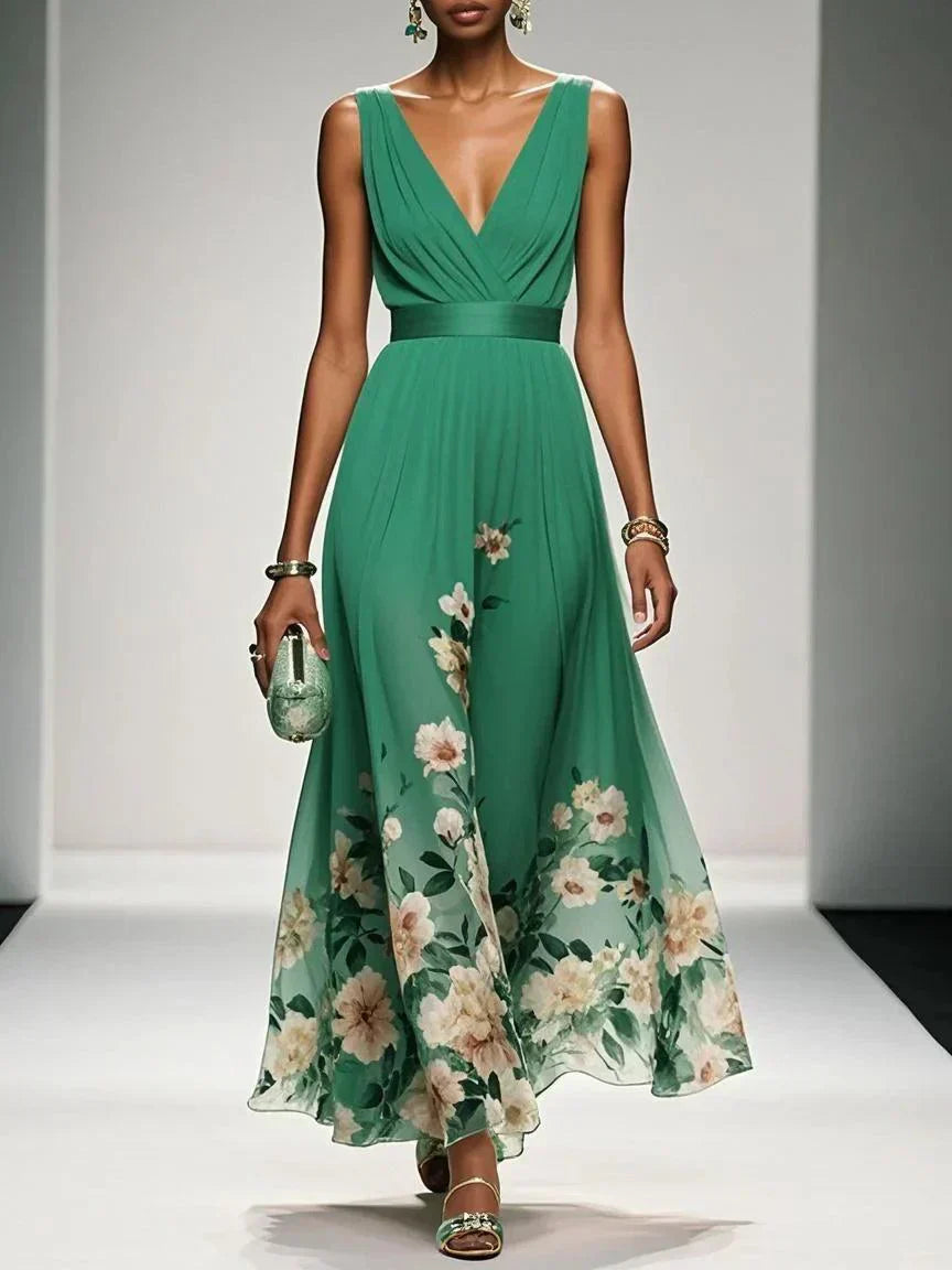 Wedding Guest Floral Mini Dress
