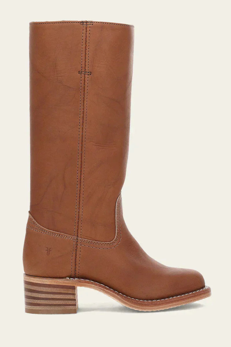 Leather Knee-High Boots