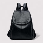 Women's Anti-Theft Leather Backpack