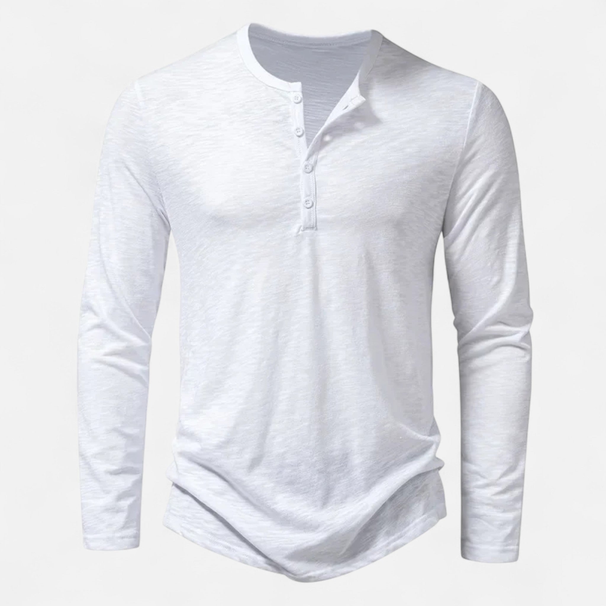 Cotton Casual Henley Shirt