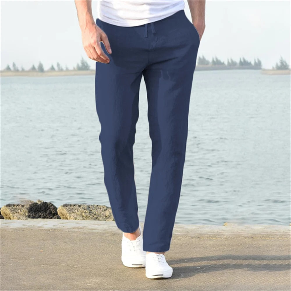 Men's Casual Linen Pants