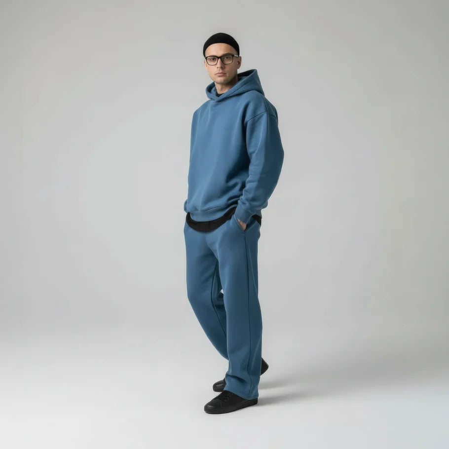 Oversized Loungewear Set with Hoodie and Joggers