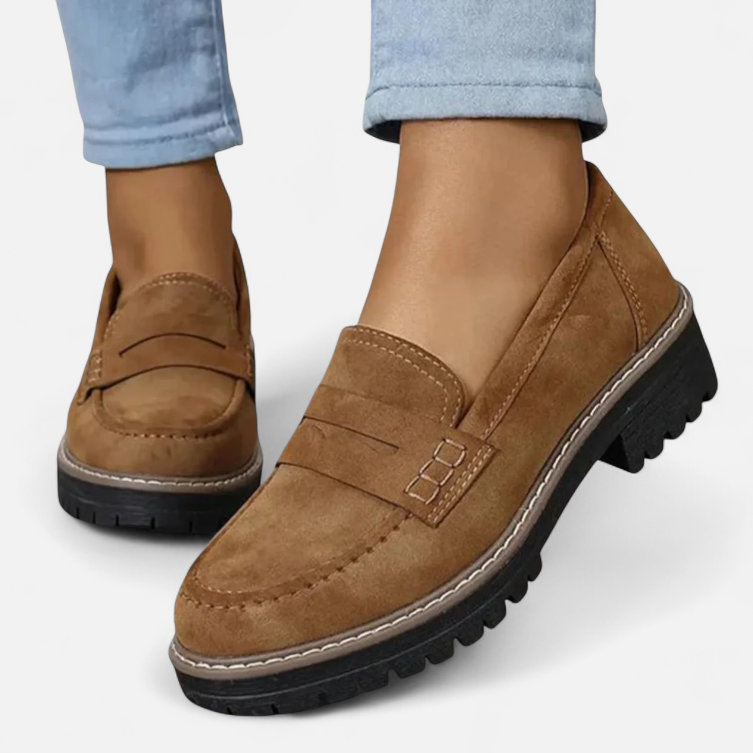Women's Genuine Leather Orthopedic Loafer