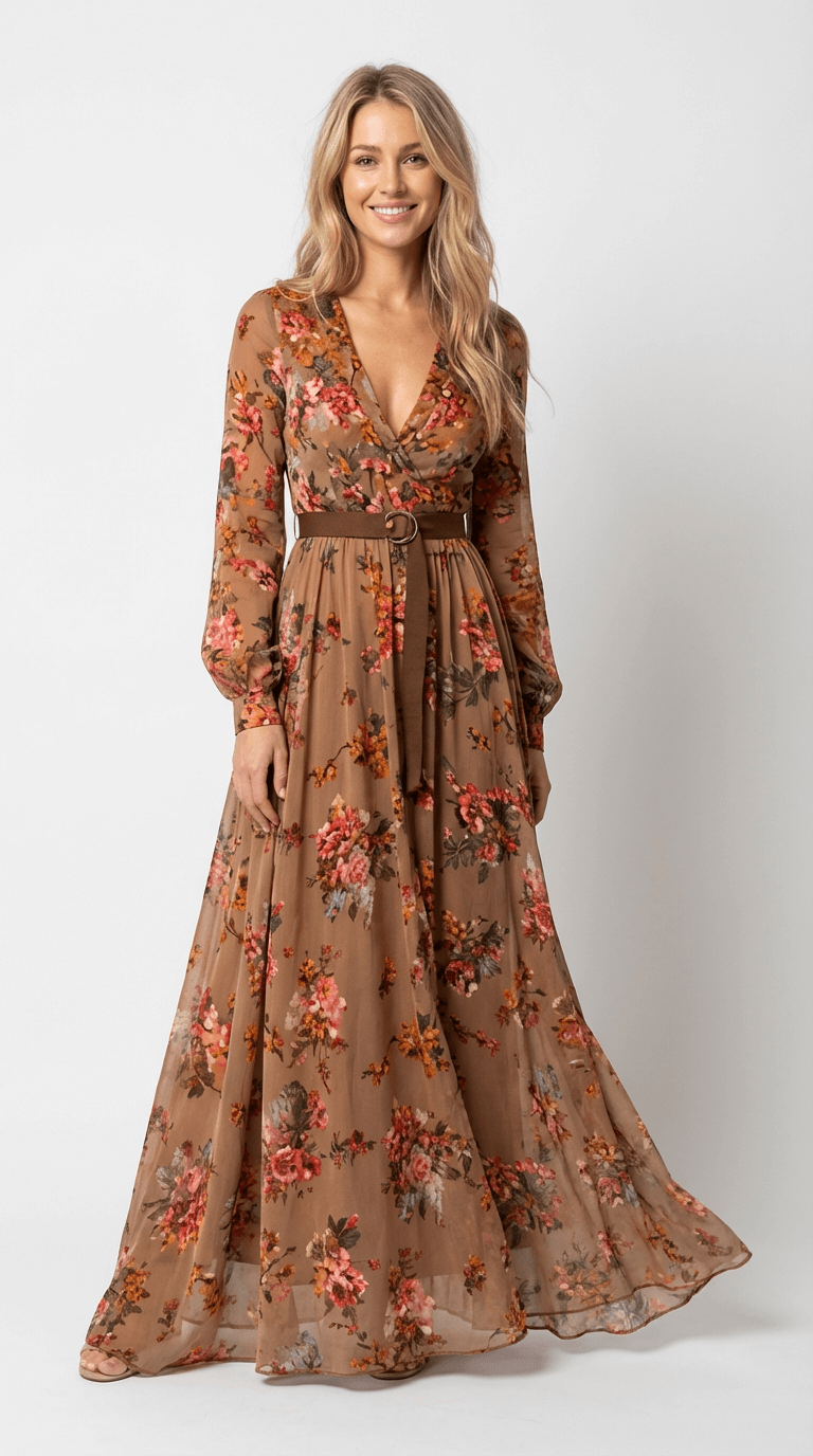 Indira Boho Maxi Dress