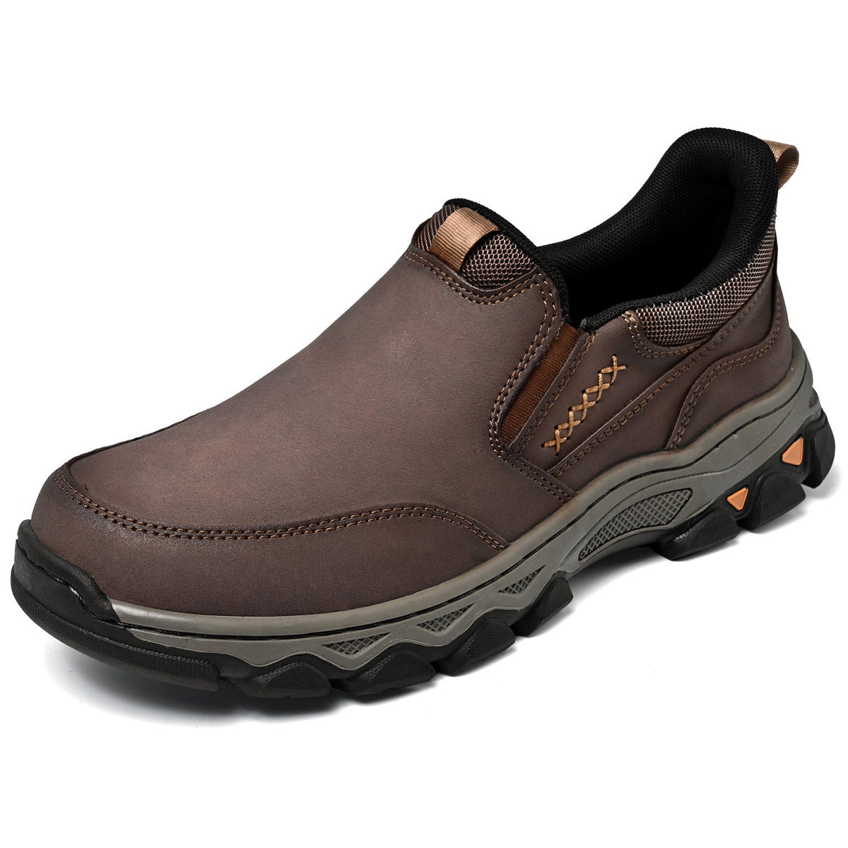 Men's orthopedic everyday slip on walking shoes