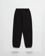 Women's comfy hoodie and sweatpants loungewear set in black