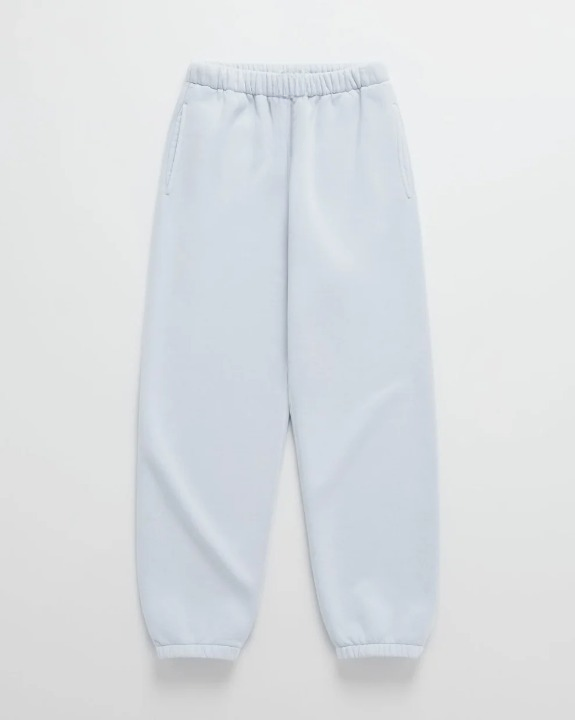 Women's comfy hoodie and sweatpants loungewear set in blue
