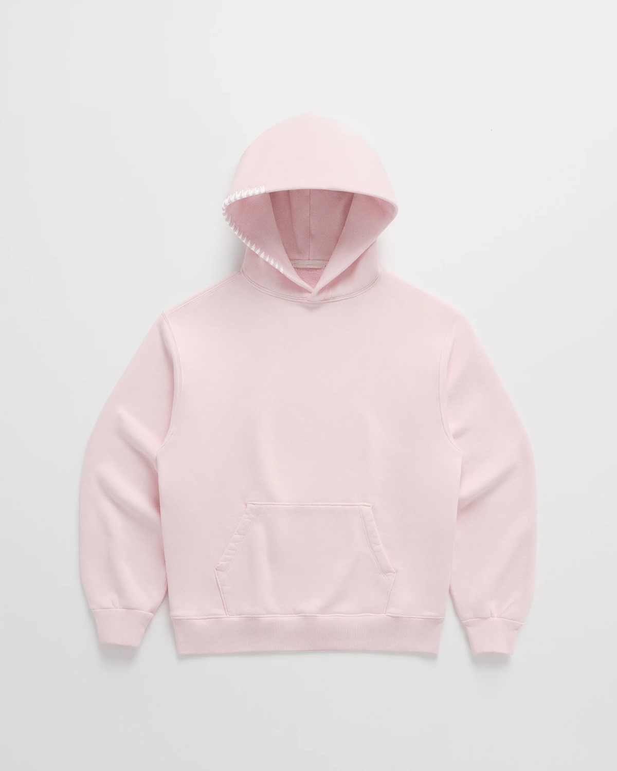 Women's comfy hoodie and sweatpants loungewear set in pink